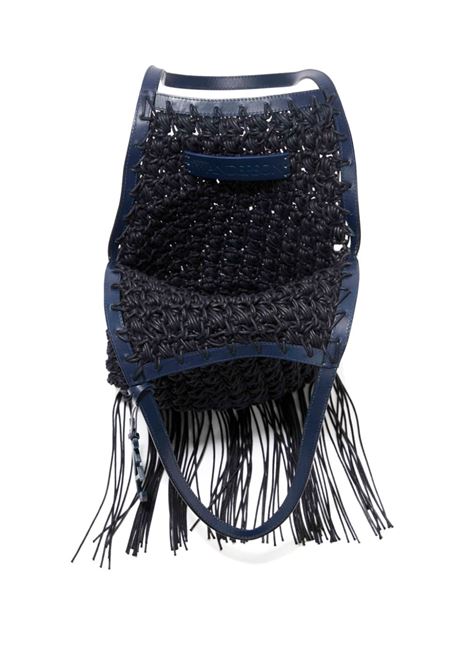 Borsa a mano popcorn in blu - donna JW ANDERSON | HB0617FA0305888